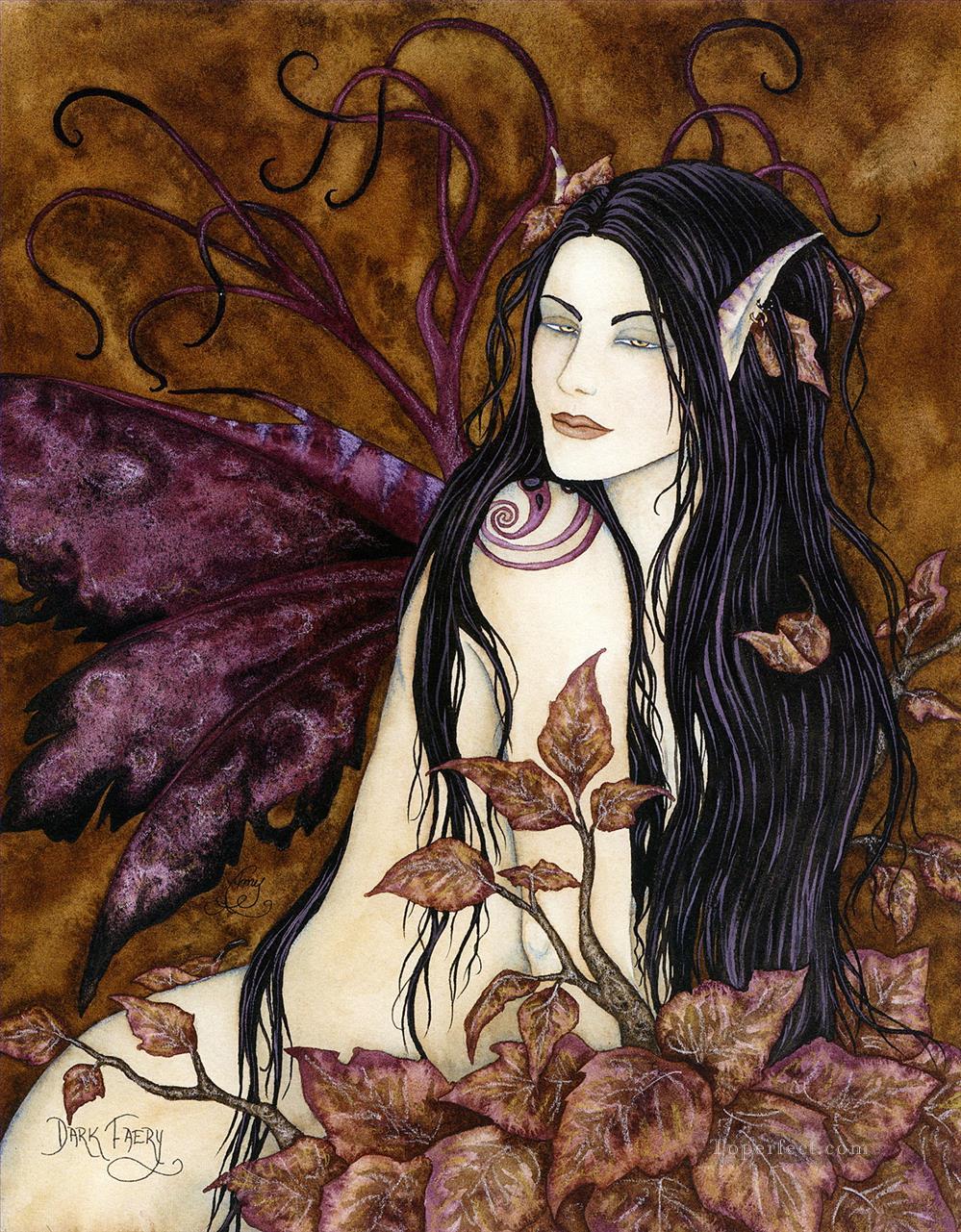 sombre faery fantaisie Peintures à l'huile